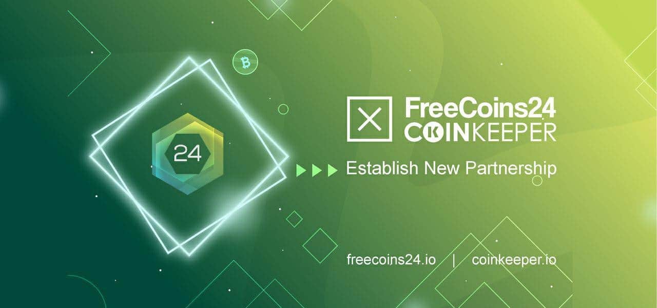 Freecoins24 x CoinKeeper