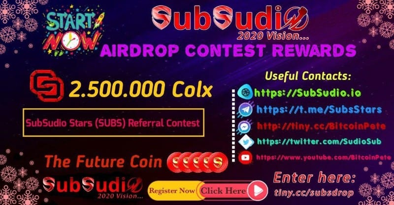 Subsudio giveaway