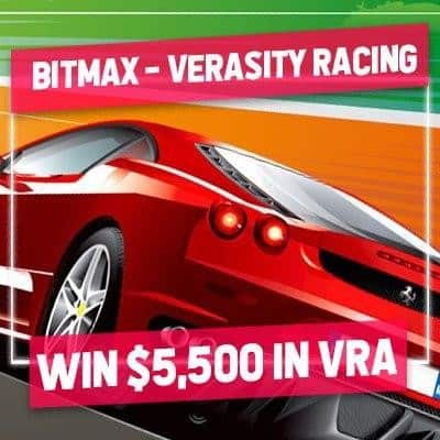 bitmax x verasity contest logo
