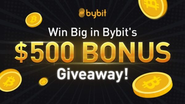 Bybit $500 Bonus Giveaway