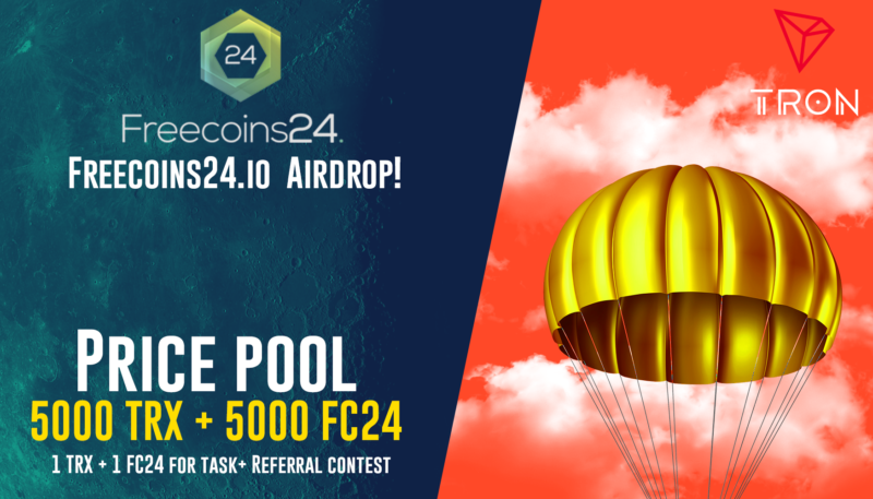 Freecoins24 Airdrop Event