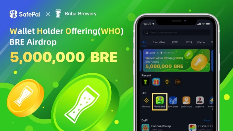 Safepal x Boba brewery Airdrop