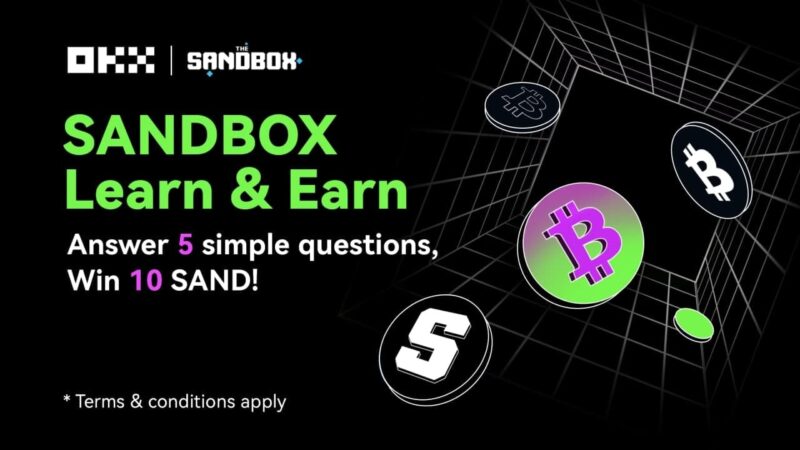 Sandbox Learn & Earn with OKX