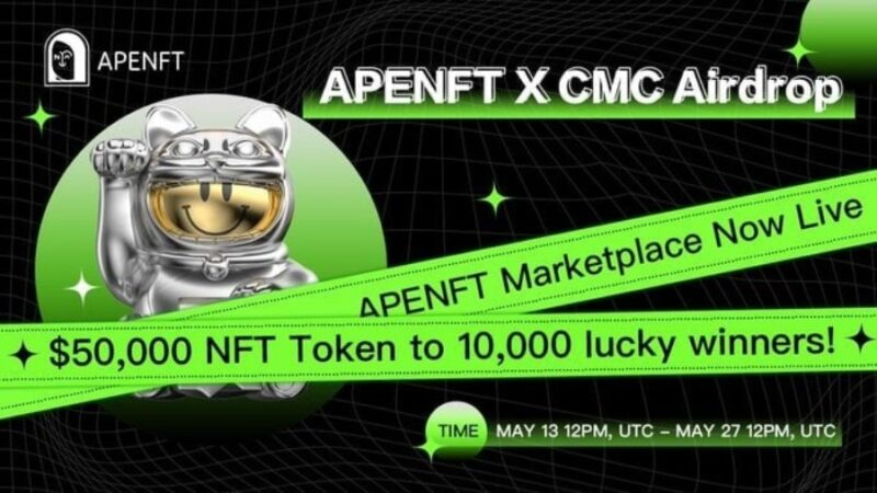 CoinMarketCap x APENFT Airdrop