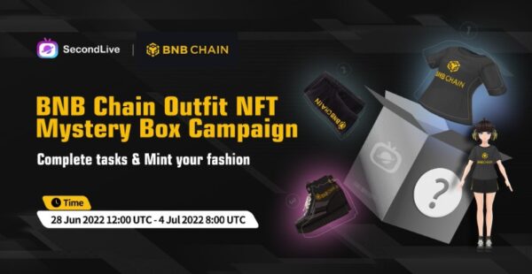 SecondLive x BNB Chain Giveaway