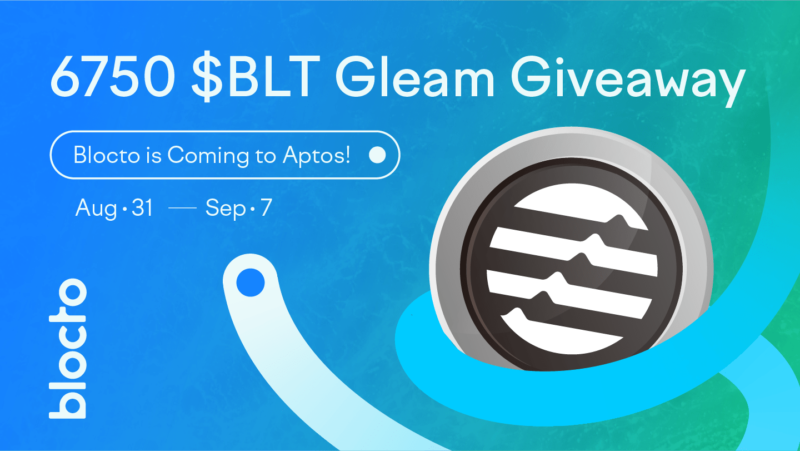 Blocto x Aptos network BLT giveaway