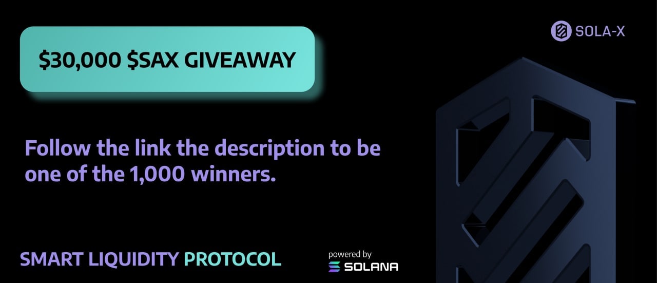 SOLA-X Giveaway banner