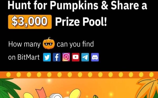 BitMart Hunt for Pumpkins Airdrop