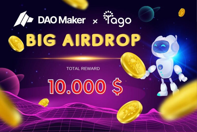 DAO Maker x Tago Airdrpop