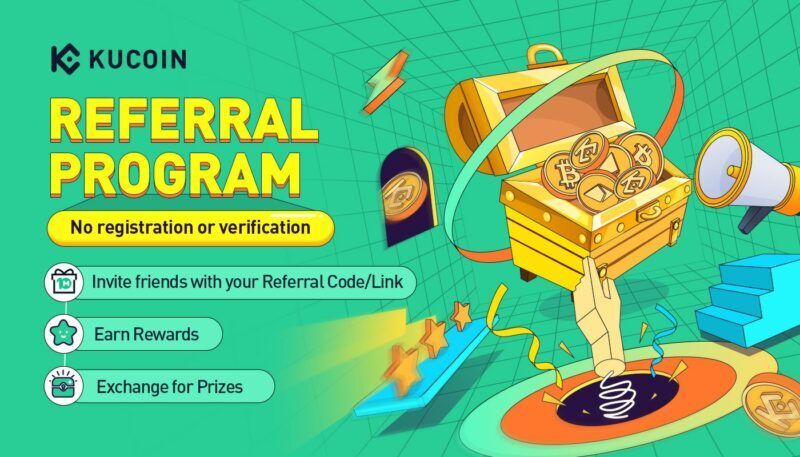 Kucoin Invite Friends To Earn Up to $1,000