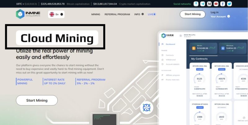 Unleashing the Full Potential of Crypto Mining with Inmine.io