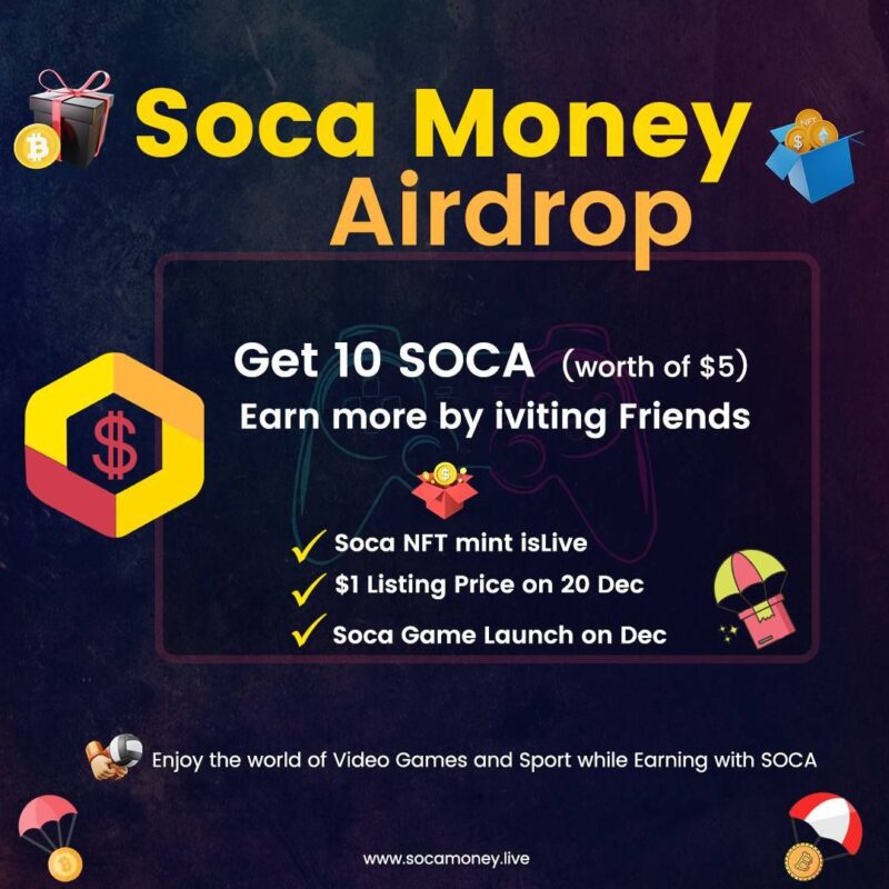 Soca Money Airdrop 