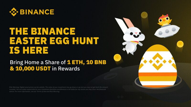 Binance Easter Egg Hunt Giveaway