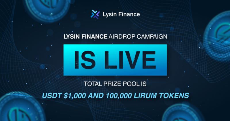Lysin Finance Airdrop