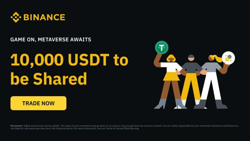 Binance Trade and Share Gaming Assets
