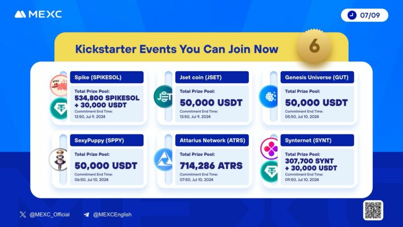 MEXC Kickstarter Airdrop