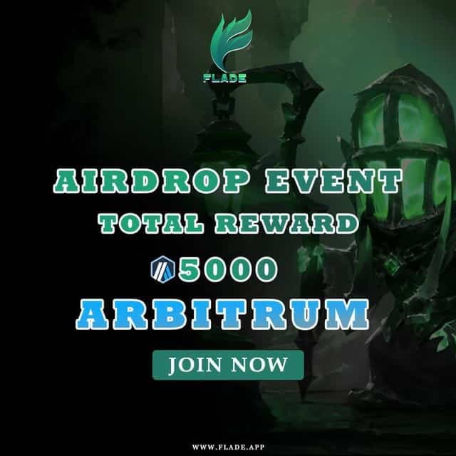 Flade Airdrop $5000 worth $ARBITRUM