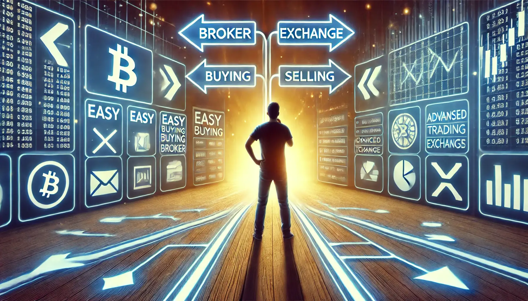 The Difference Between a Cryptocurrency Broker and an Exchange