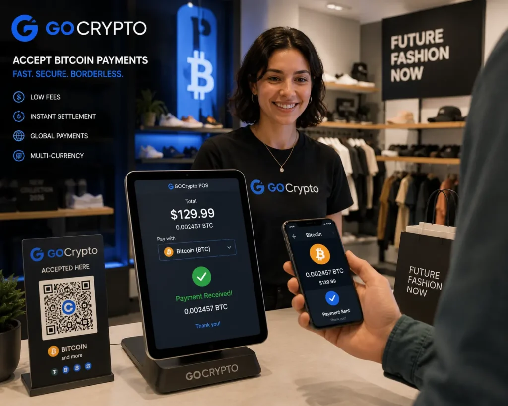 GoCrypto — Best for Physical Stores and POS