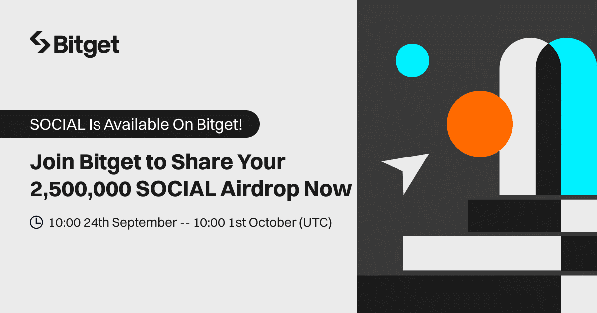 Bitget X Social Airdrop