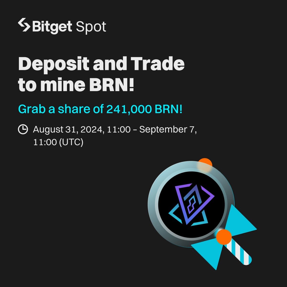 Bitget X BRN Metaverse Airdrop