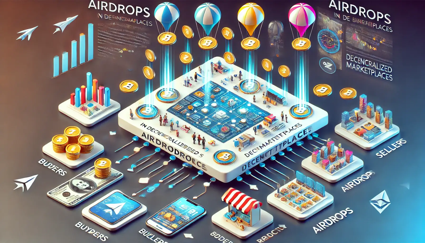 Airdrops and the Role of Decentralized Marketplaces