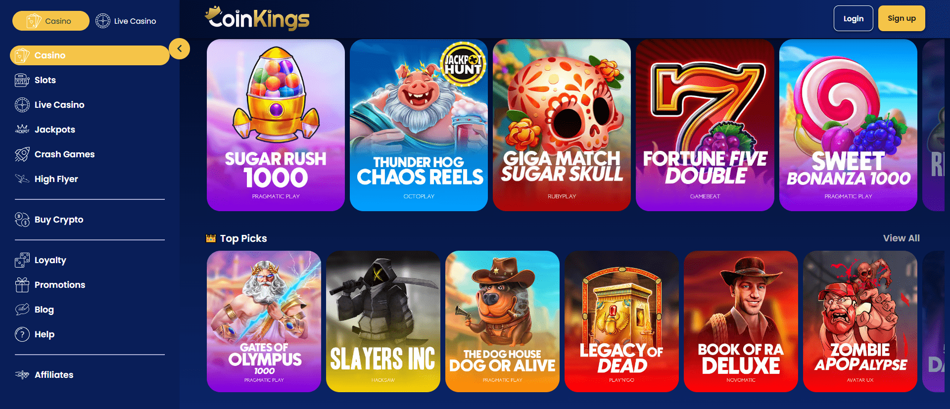 CoinKings casino