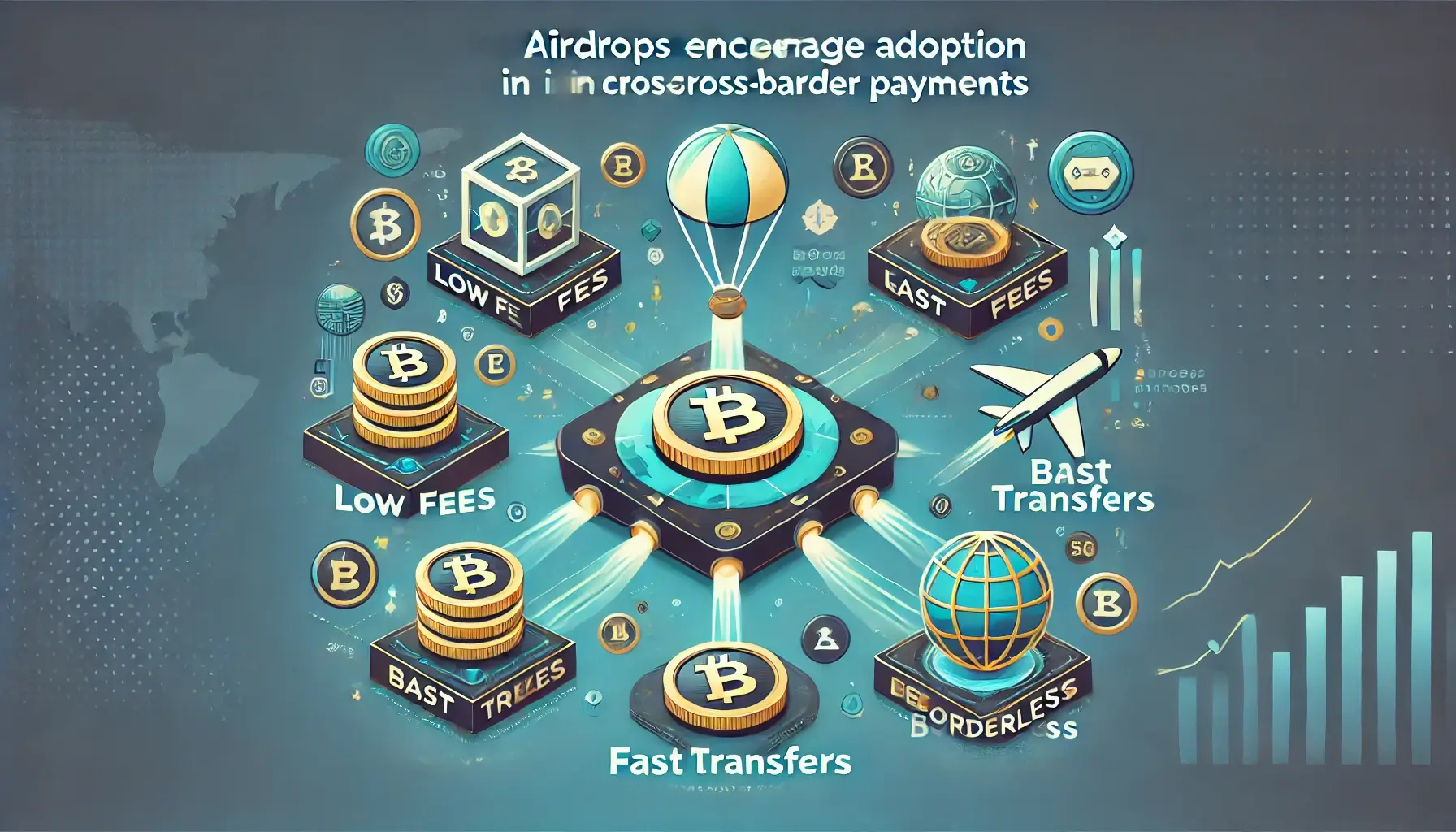 Airdrops for Cross-Border Payments