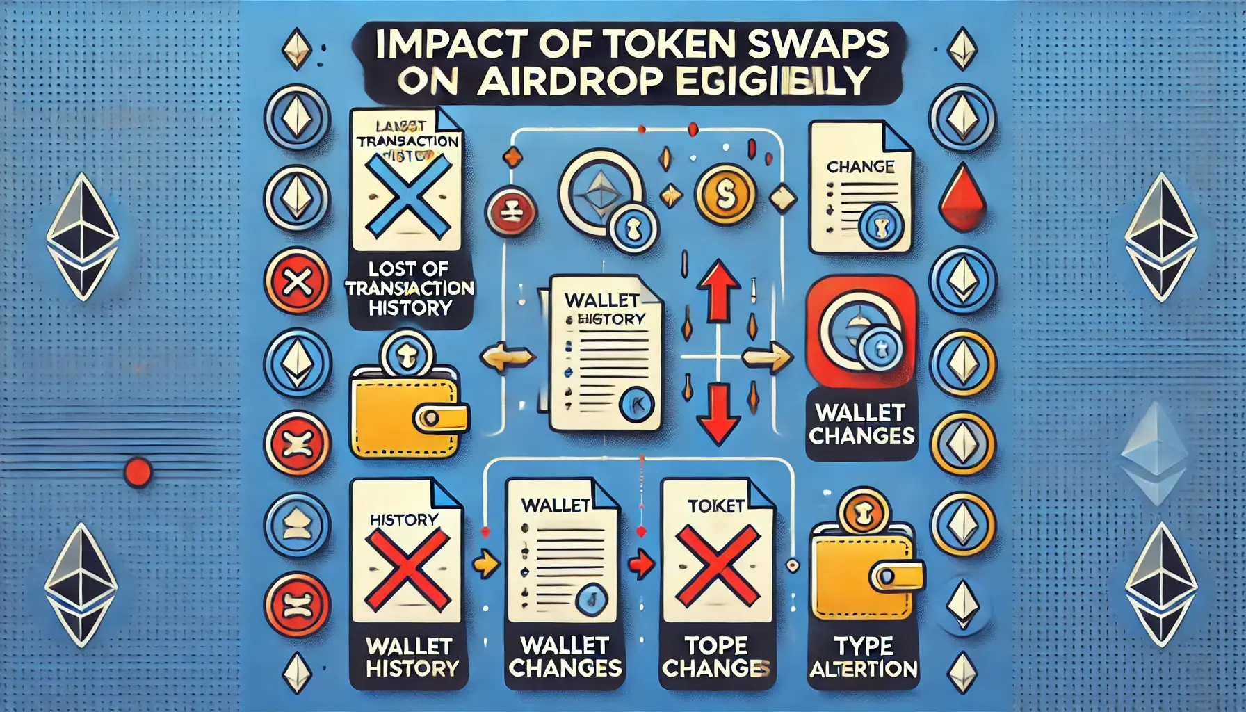 Token Swaps and Airdrop Eligibility