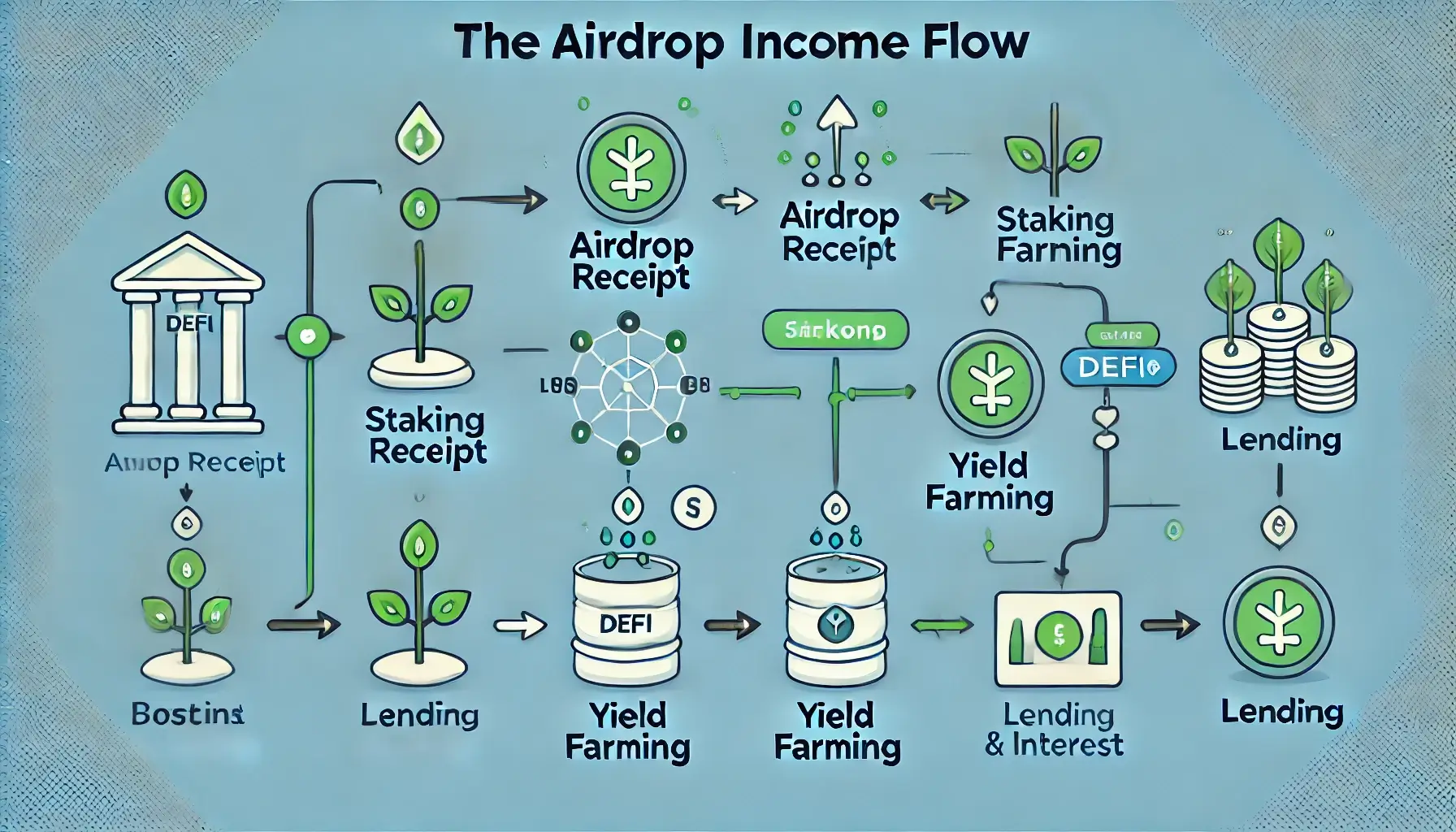 Airdrops for Passive Income