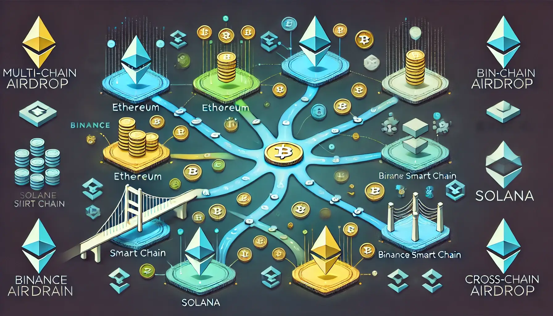 Cross-Chain Bridges and Airdrop Distribution