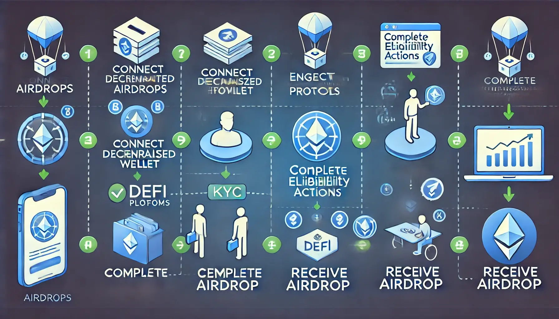 Airdrops Without KYC Requirements