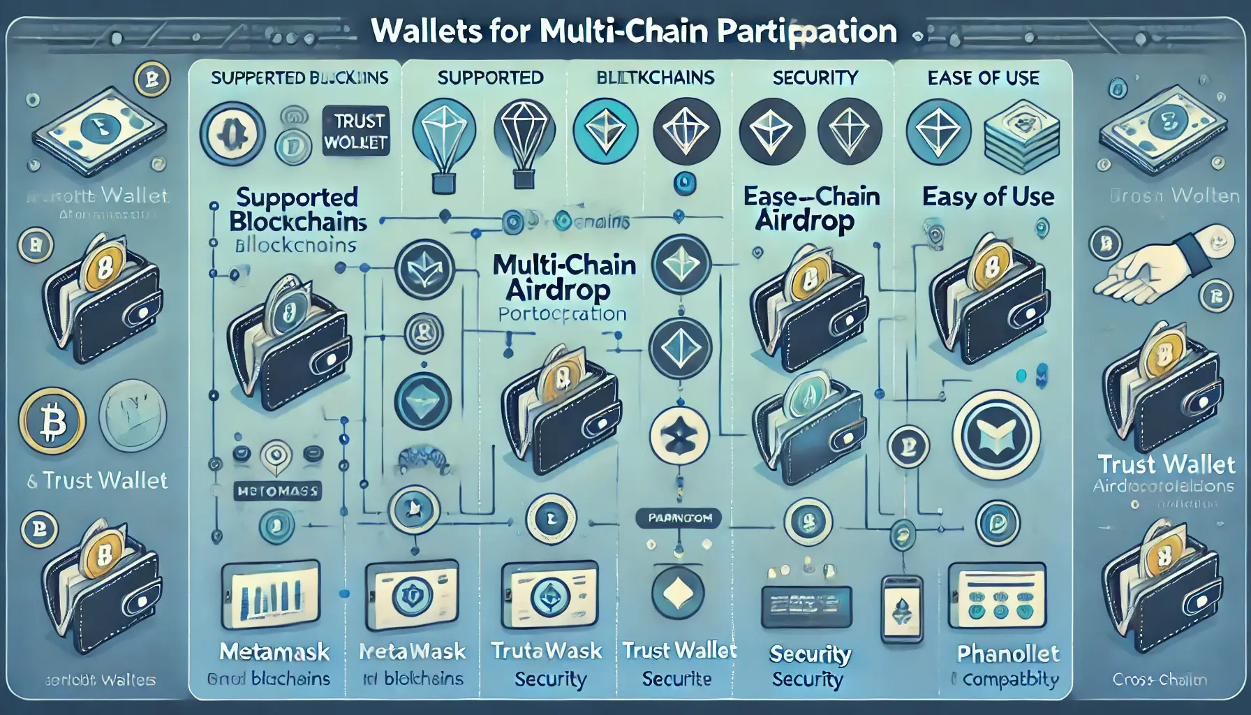 Participate in Airdrops Across Blockchain Ecosystems