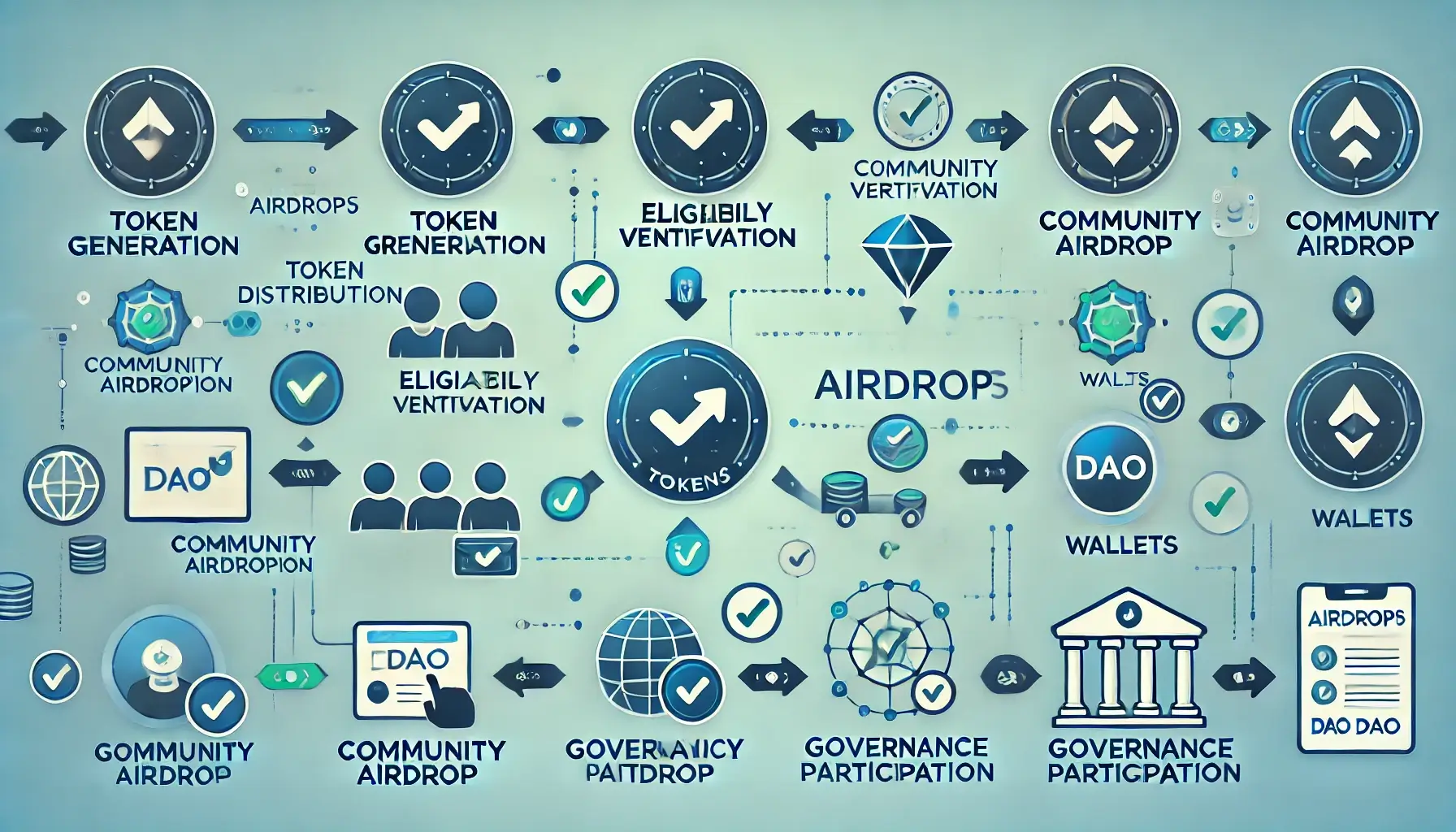 Impact of Airdrops on Token Distribution