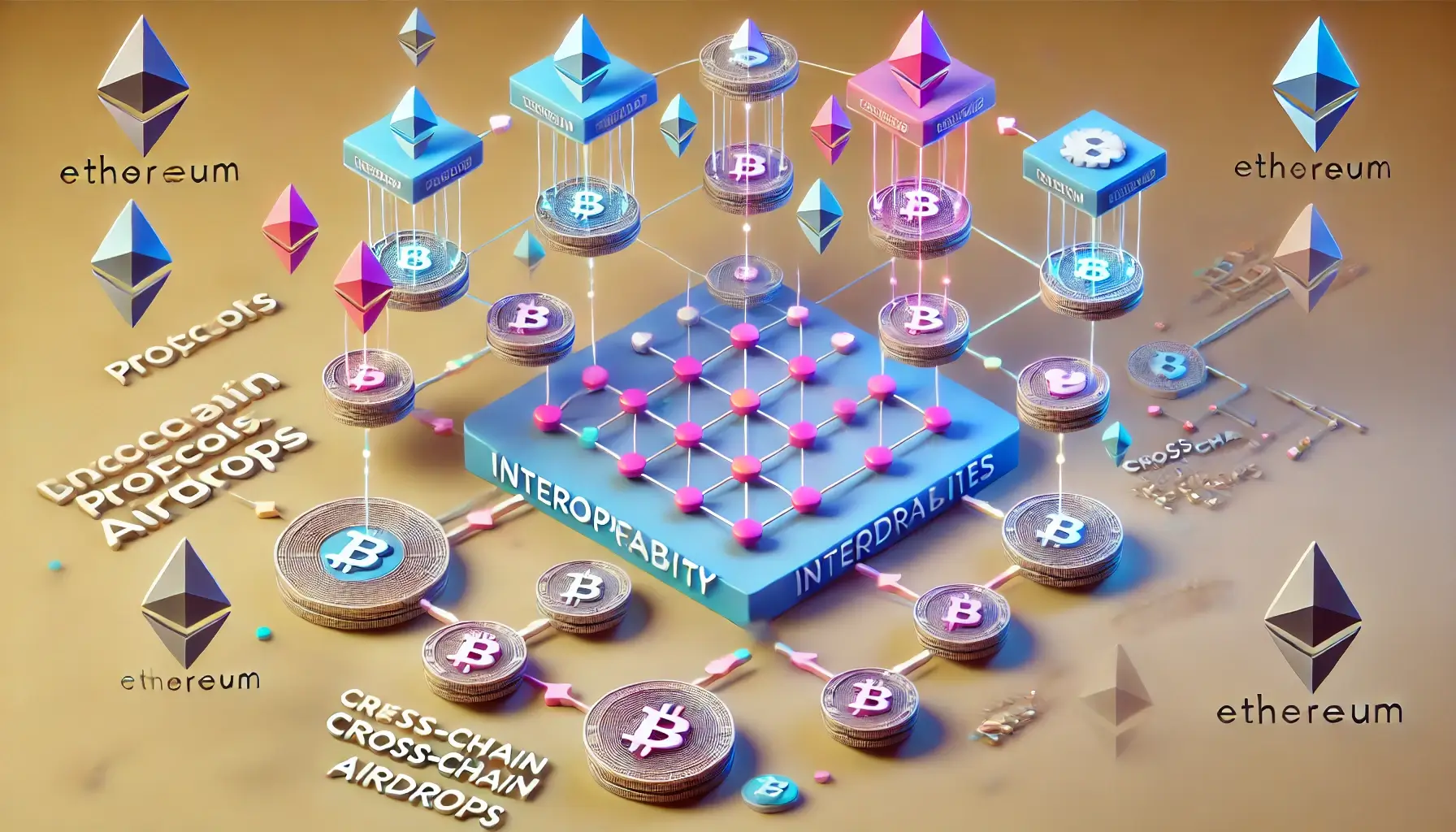 The Impact of Interoperability Protocols on Airdrop Distribution