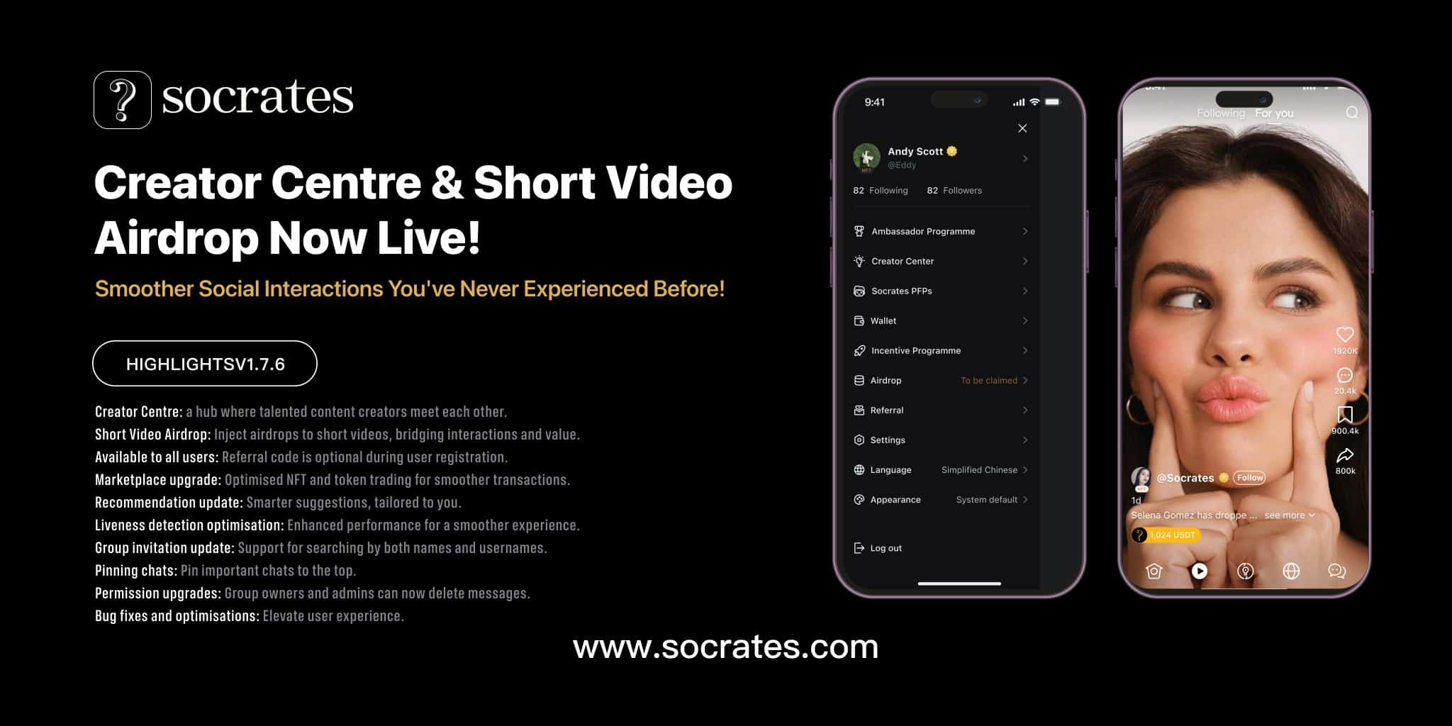 socrates airdrop