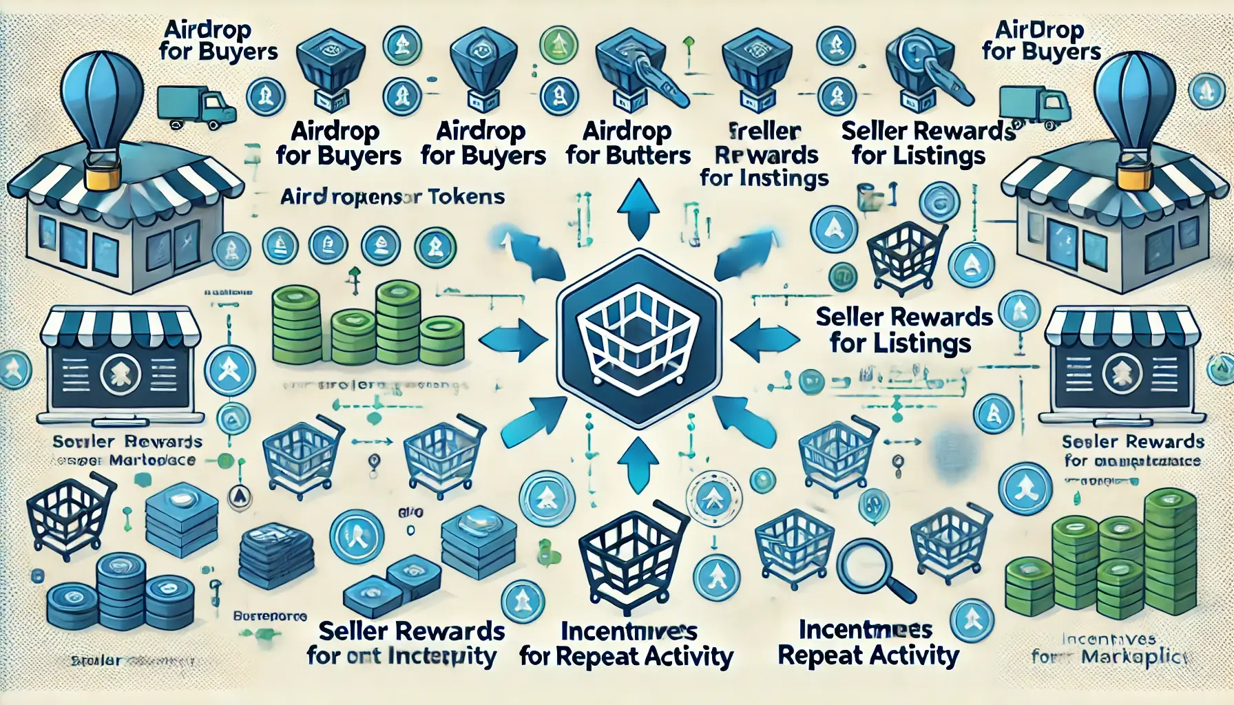 How Decentralized Marketplaces Use Airdrops