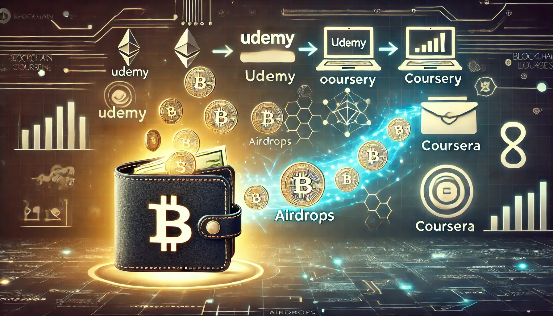 Using Airdrops for Crypto Education