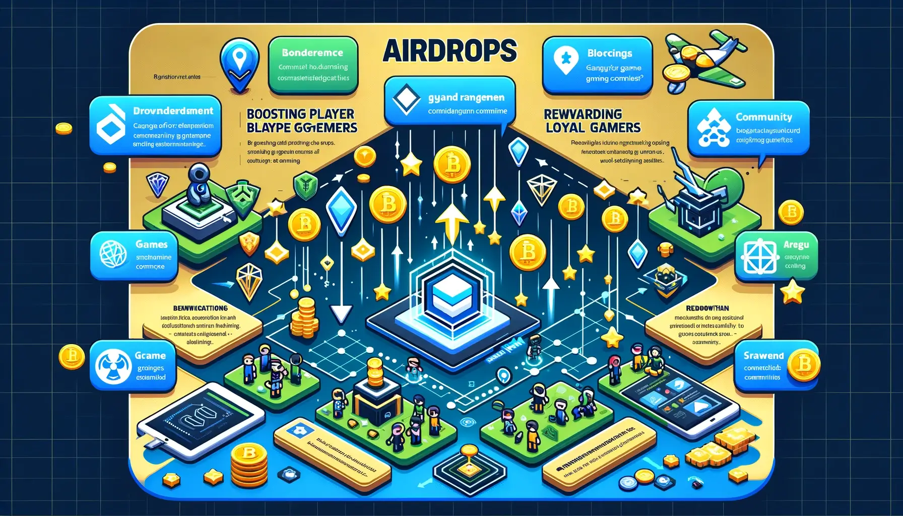 Airdrops for Decentralized Identity