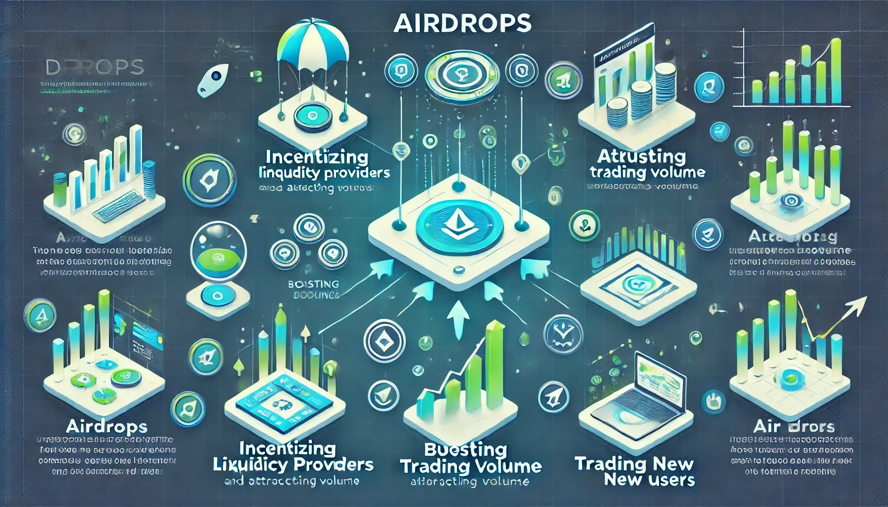 Airdrops and DEX Liquidity