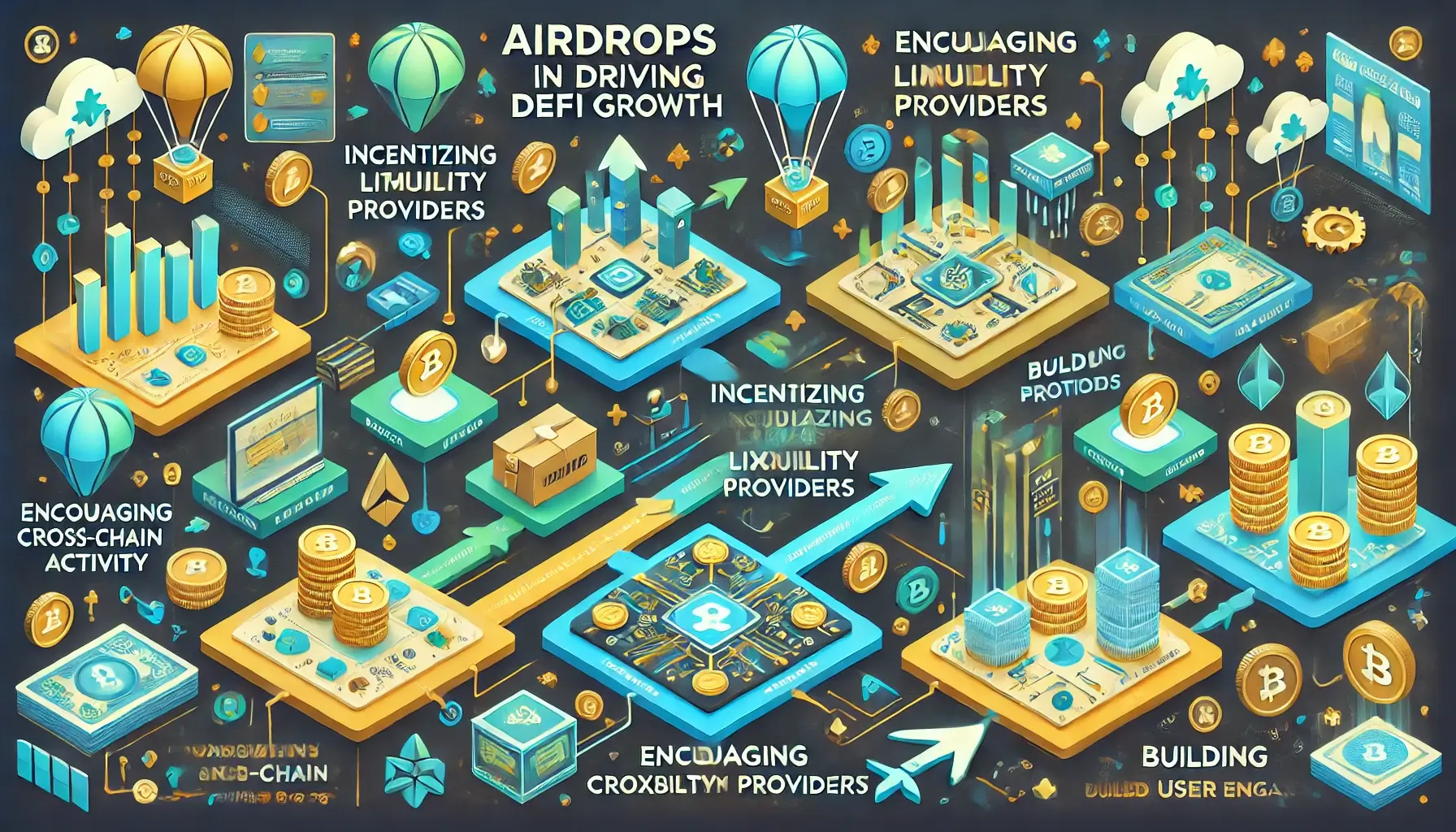 Airdrops in Cross-Chain DeFi