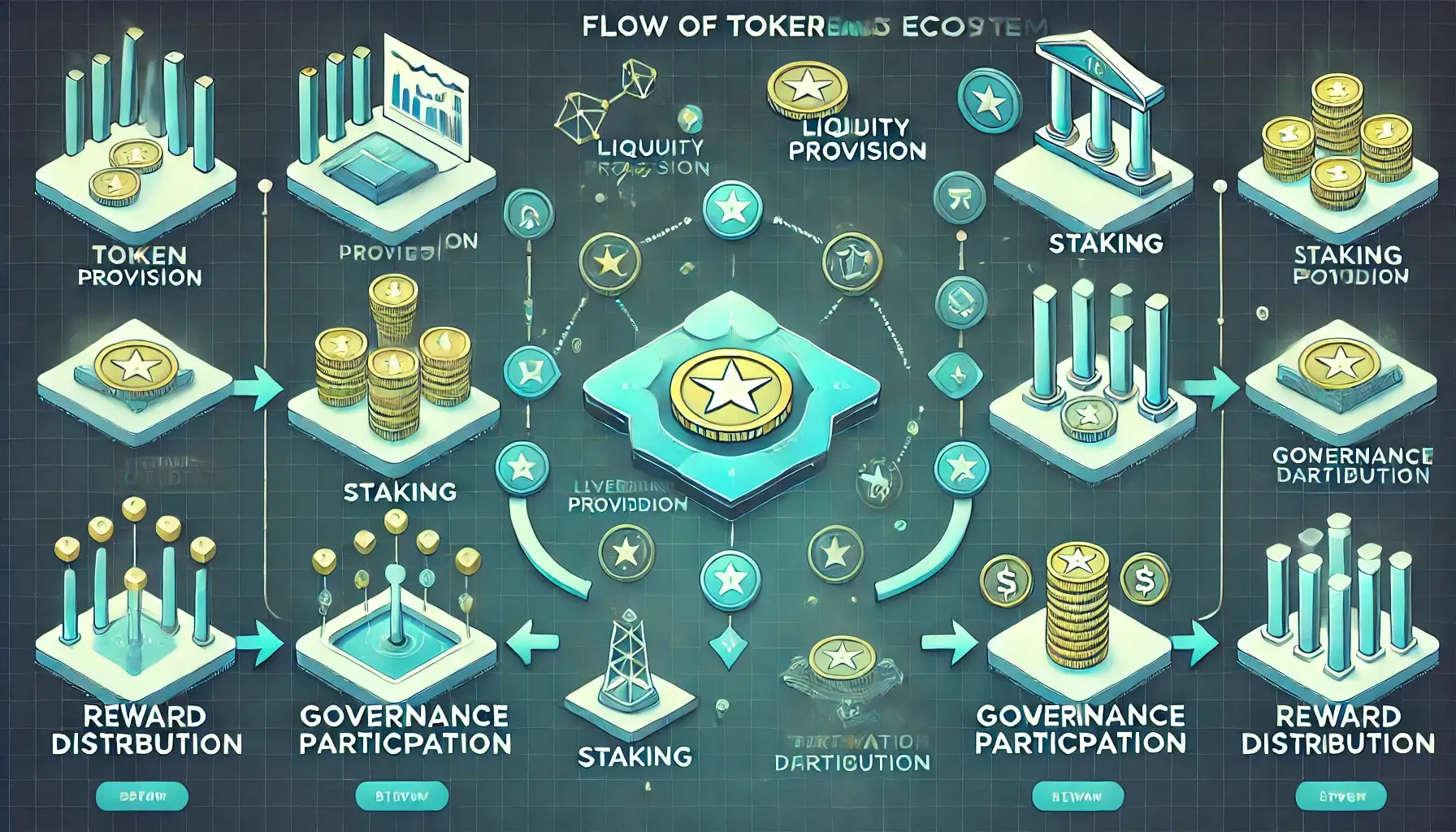 Airdrops in DeFi ecosystems