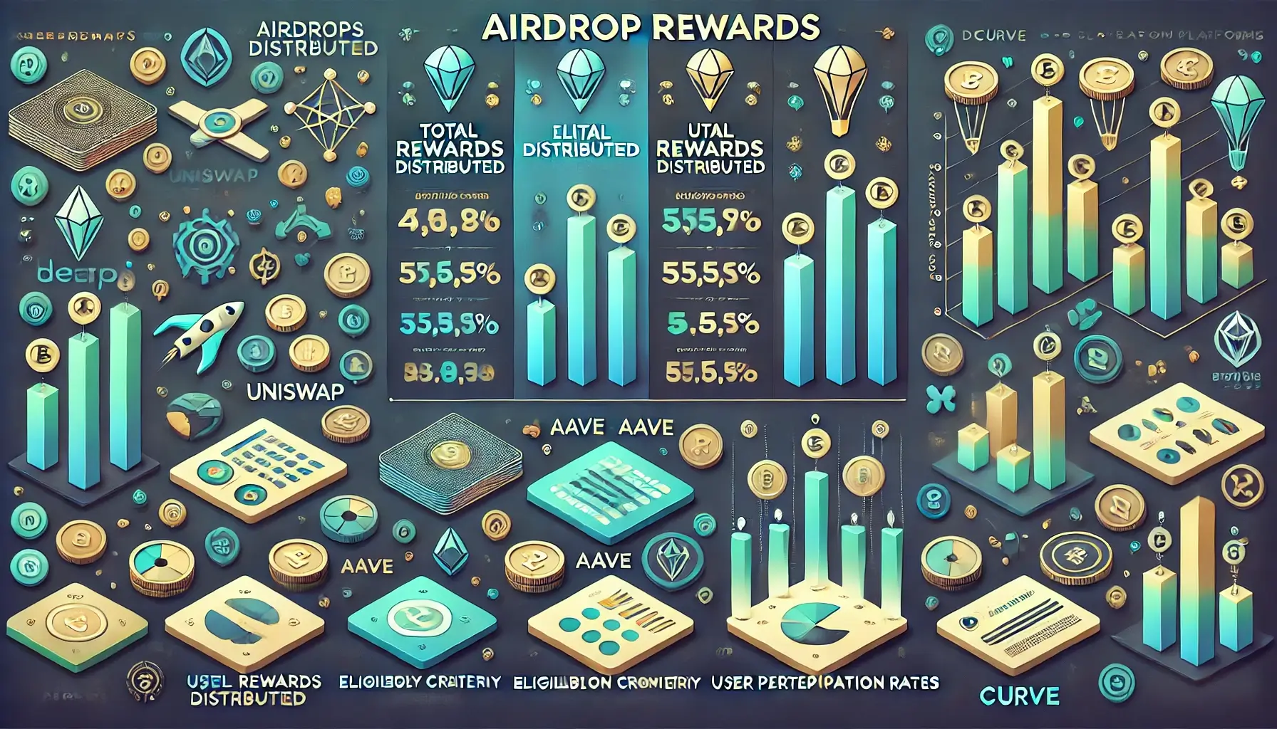 Airdrops in DeFi ecosystems