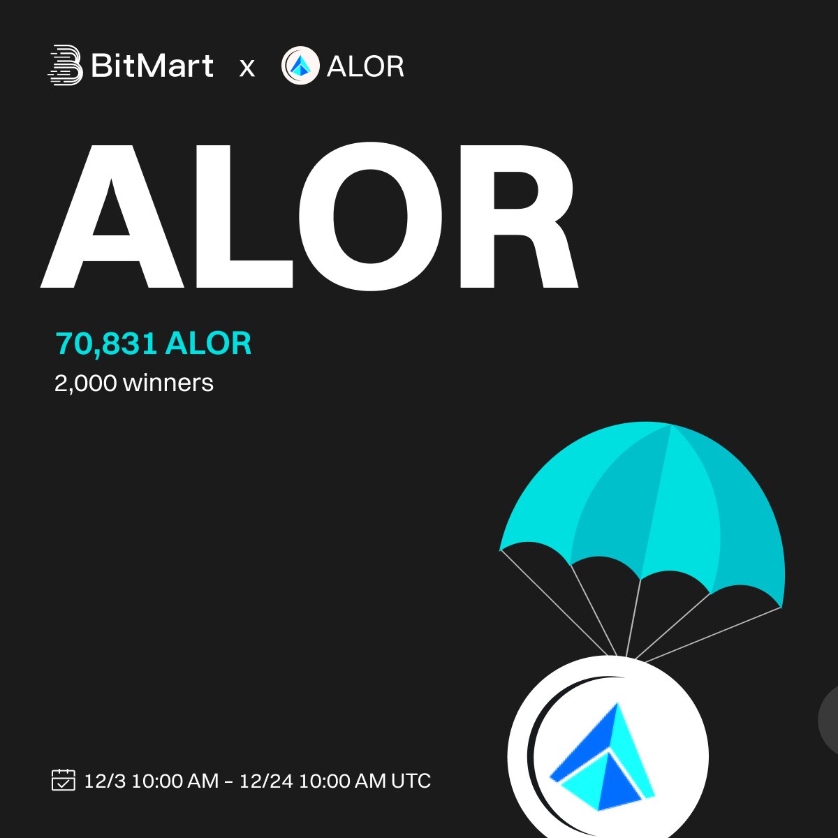 BitMart X ALOR Airdrop