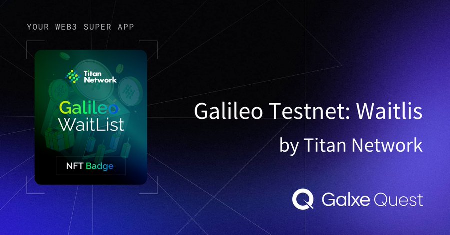 Titant testnet waitlist