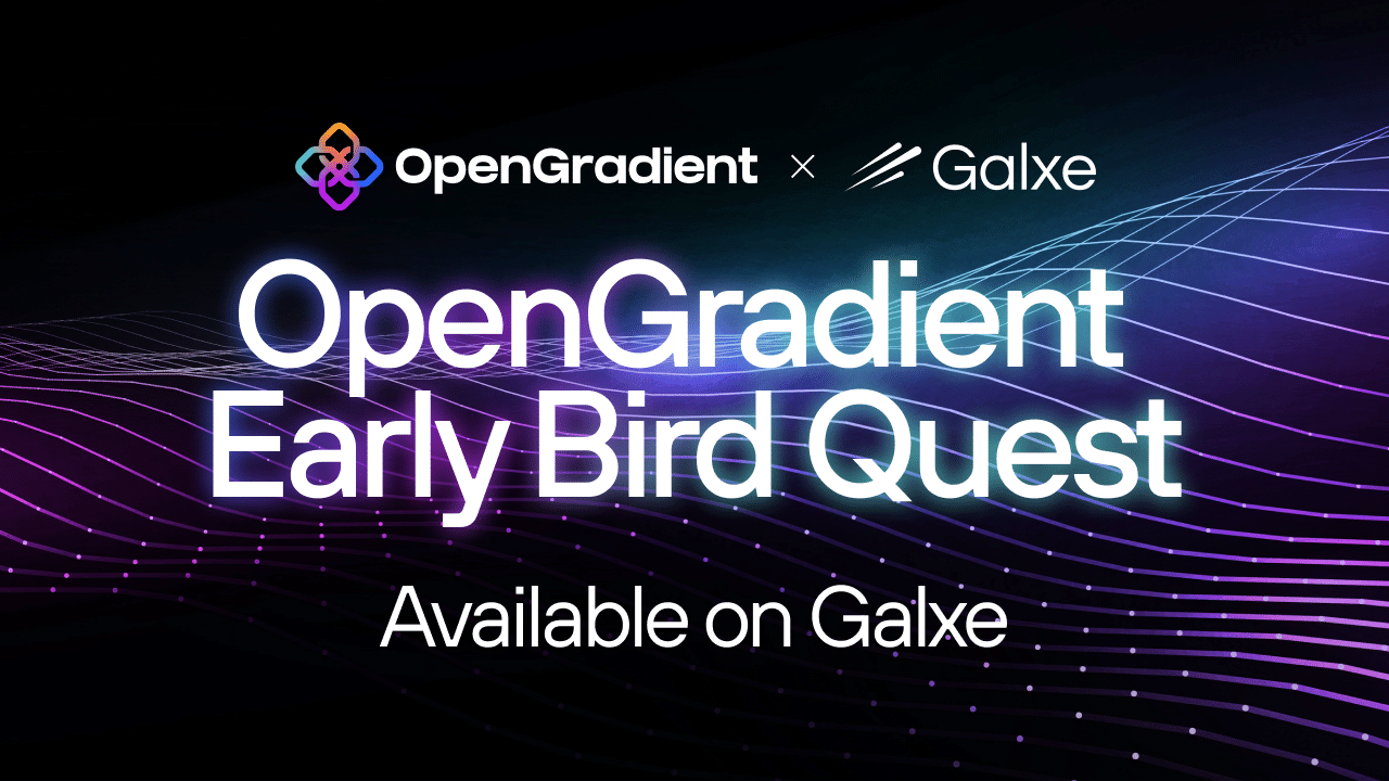 opengradient early birds Quest