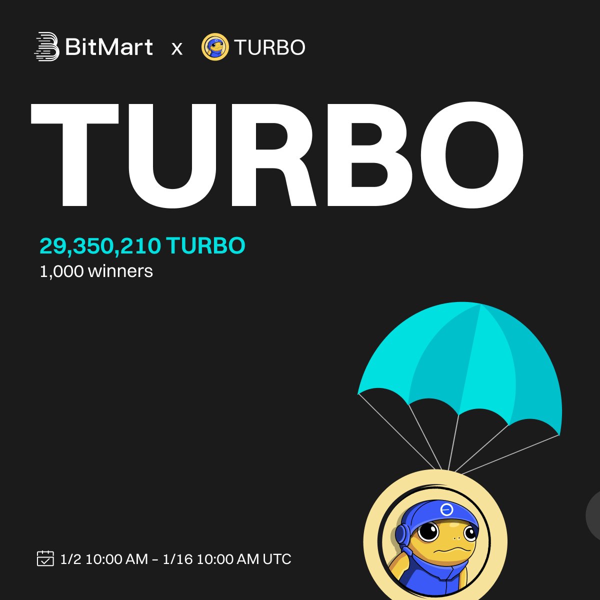 BitMart X TURBO Airdrop