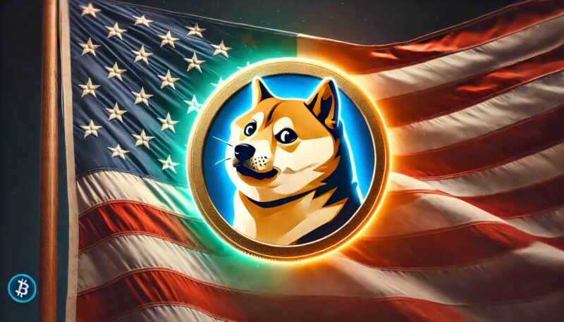 The Dogecoin Logo on the U.S. Government’s DOGE Website