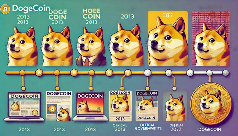 The Dogecoin Logo on the U.S. Government's DOGE Website