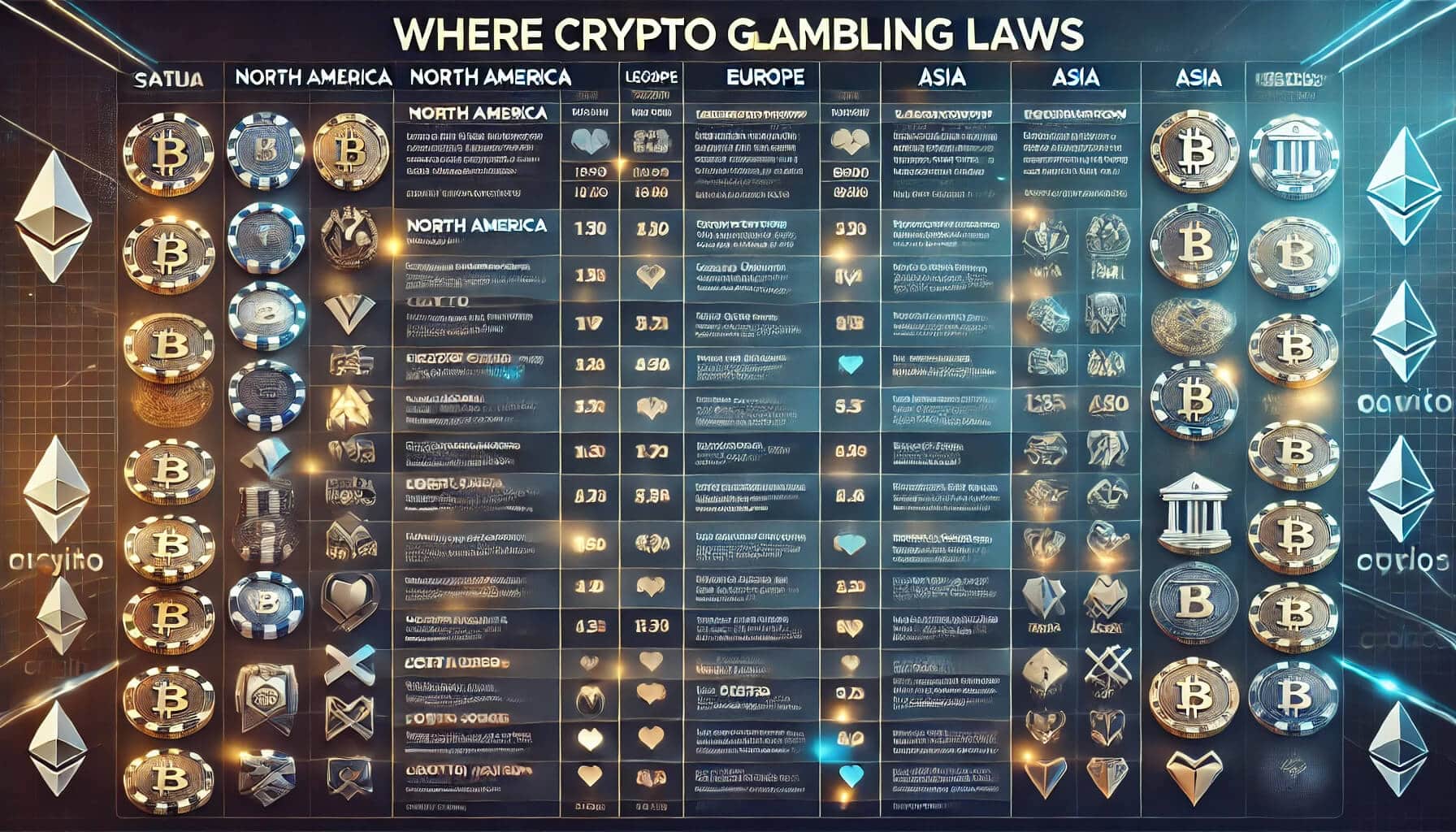 Legal Crypto Casinos Exploring Crypto Gambling Laws Worldwide